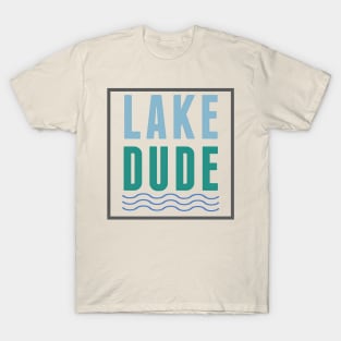Lake Dude Retro Summer Water Vibes T-Shirt
